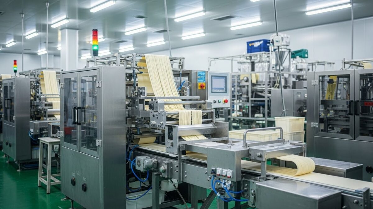 ゆでうどんや麺の製造工程における工夫