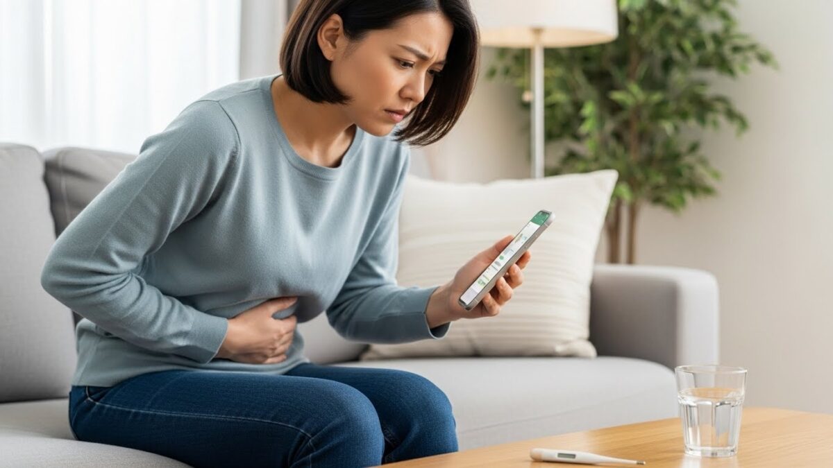 激しい腹痛や下痢など主な症状と潜伏期間