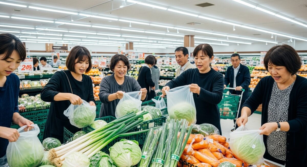 ピアゴで野菜詰め放題できる店舗の概要と料金