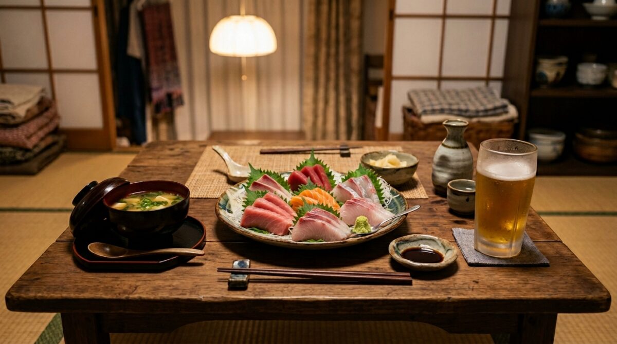 大阪の街で見つける大満足の刺身が買える店