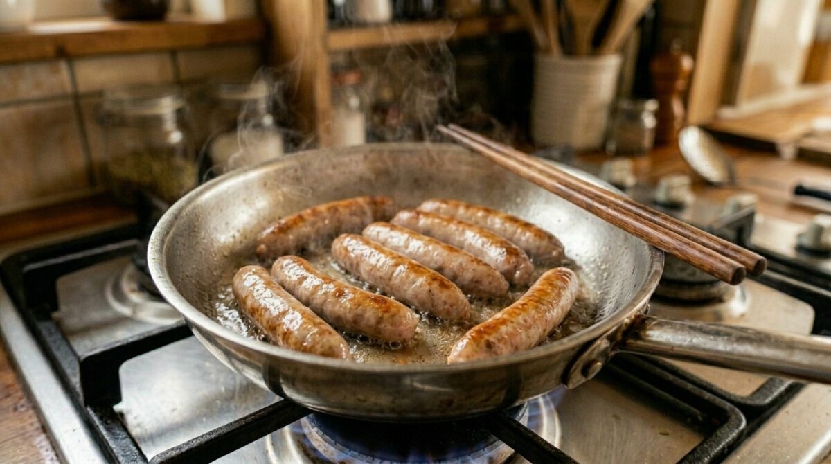 生のソーセージと加熱が必要な調理方法の違いを解説