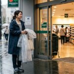 雨の日にカッパを着たままスーパーはOK？店内マナーと便利グッズ